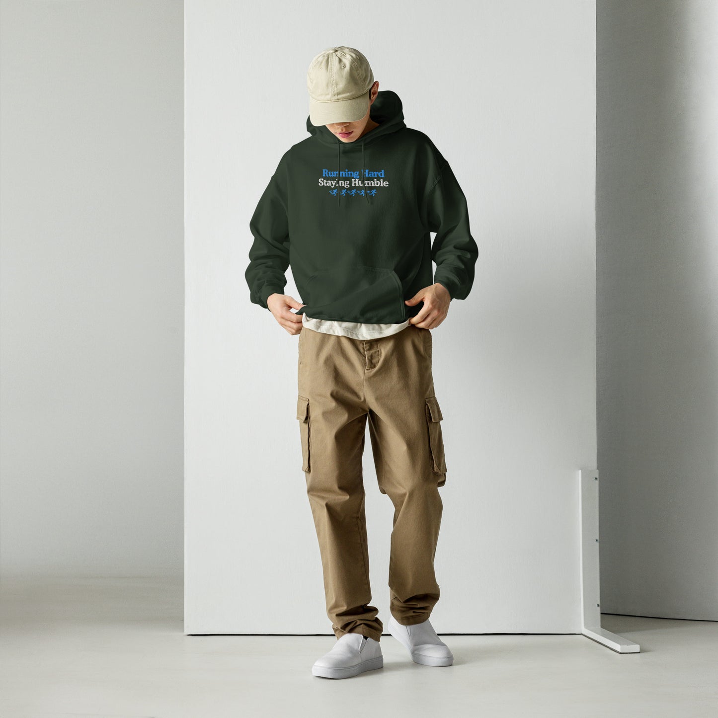 Running Hard, Staying Humble Hoodie
