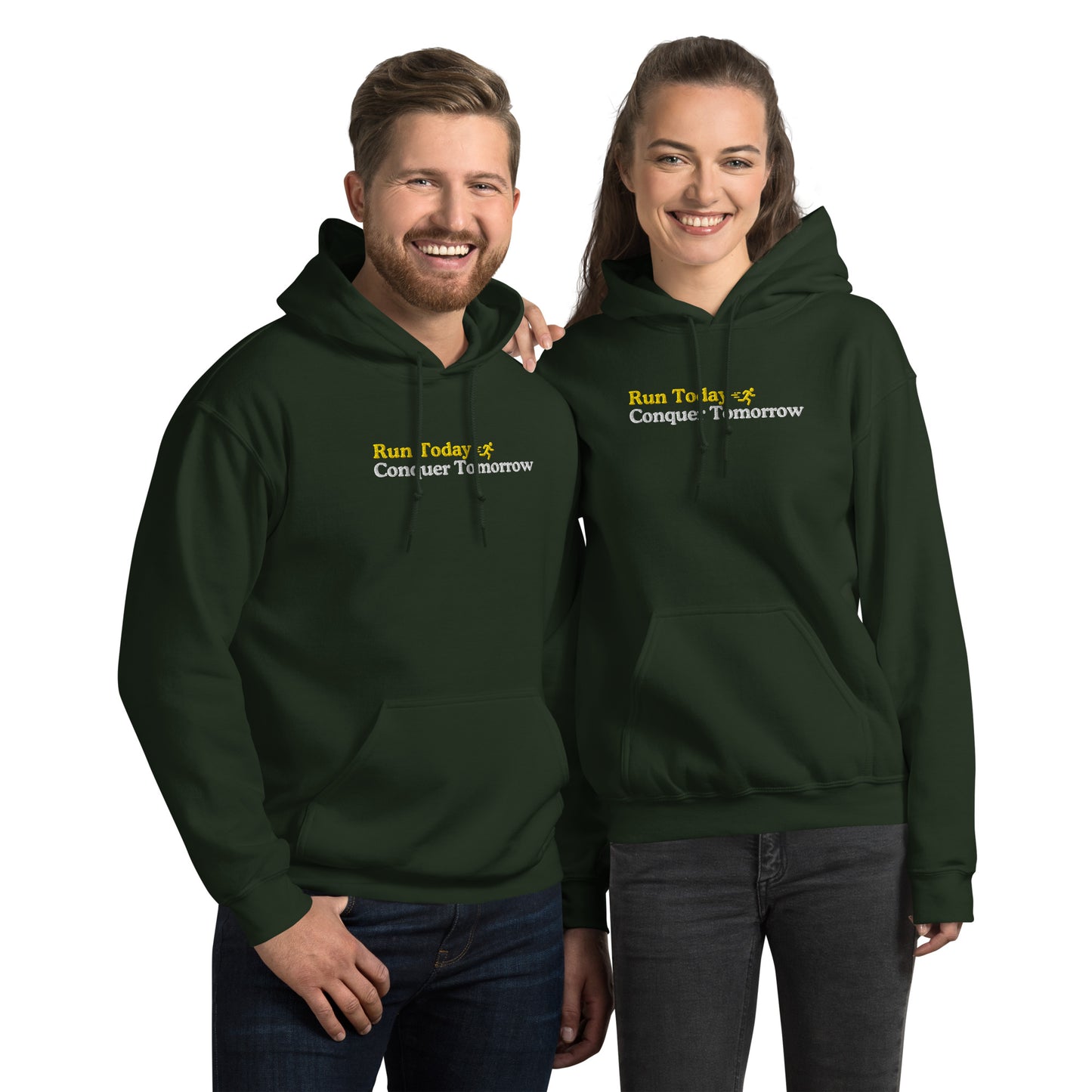 Run Today, Conquer Tomorrow Hoodie