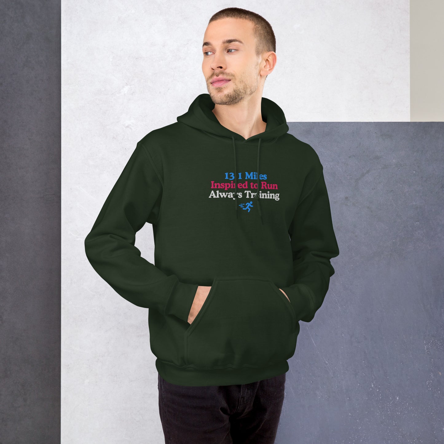 13.1 Miles Inspired to Run, Always Training Hoodie