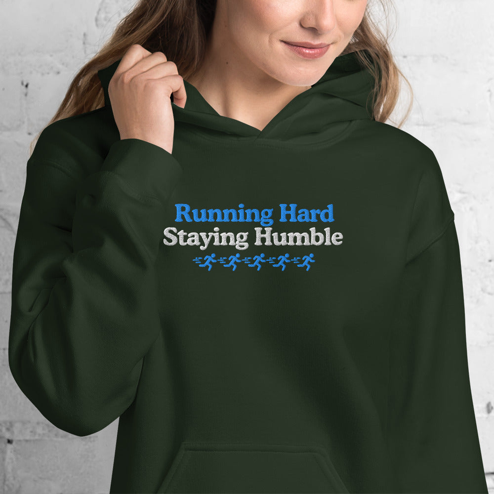 Running Hard, Staying Humble Hoodie