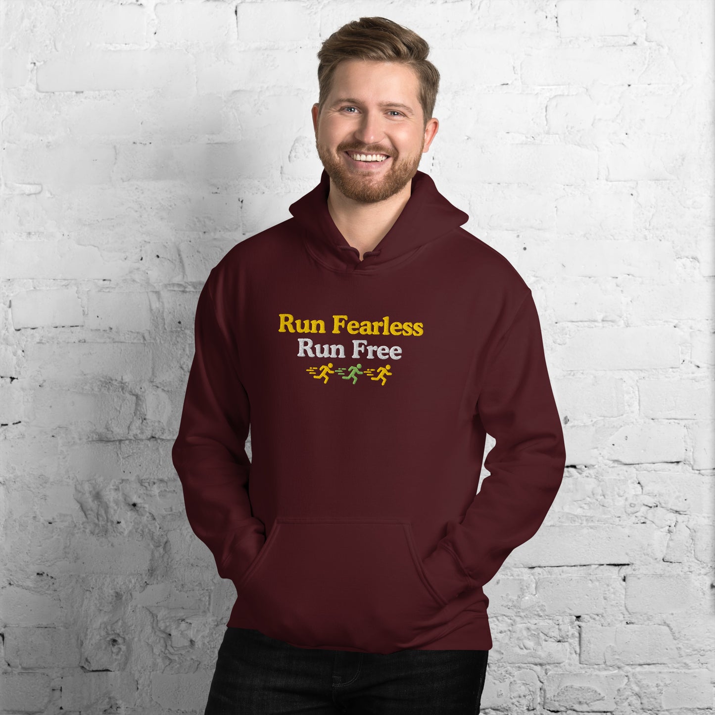 Run Fearless, Run Free Hoodie