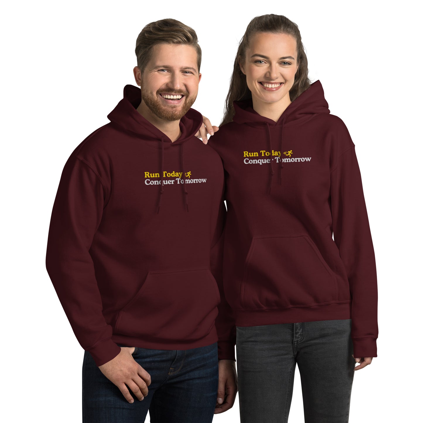 Run Today, Conquer Tomorrow Hoodie