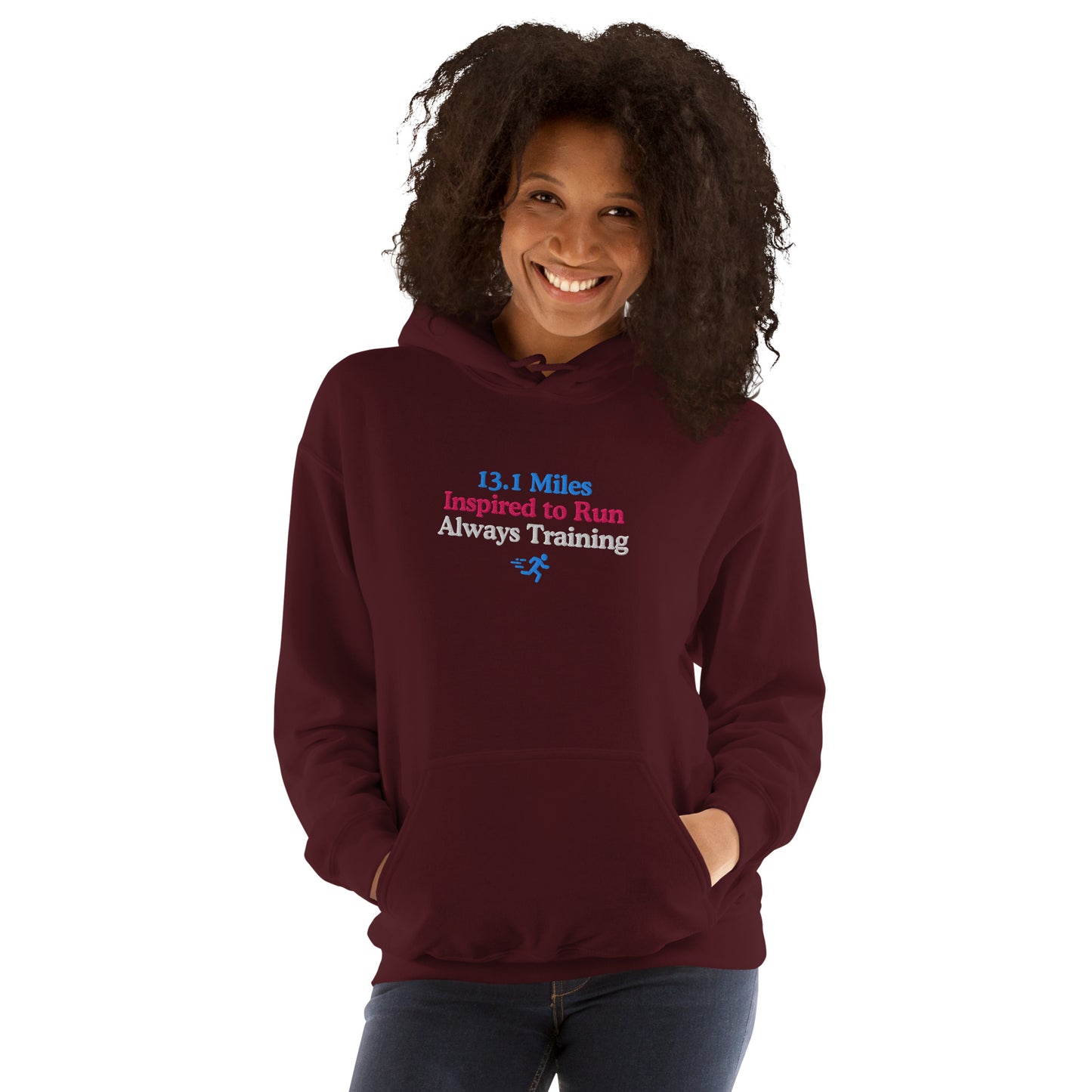 13.1 Miles Inspired to Run, Always Training Hoodie