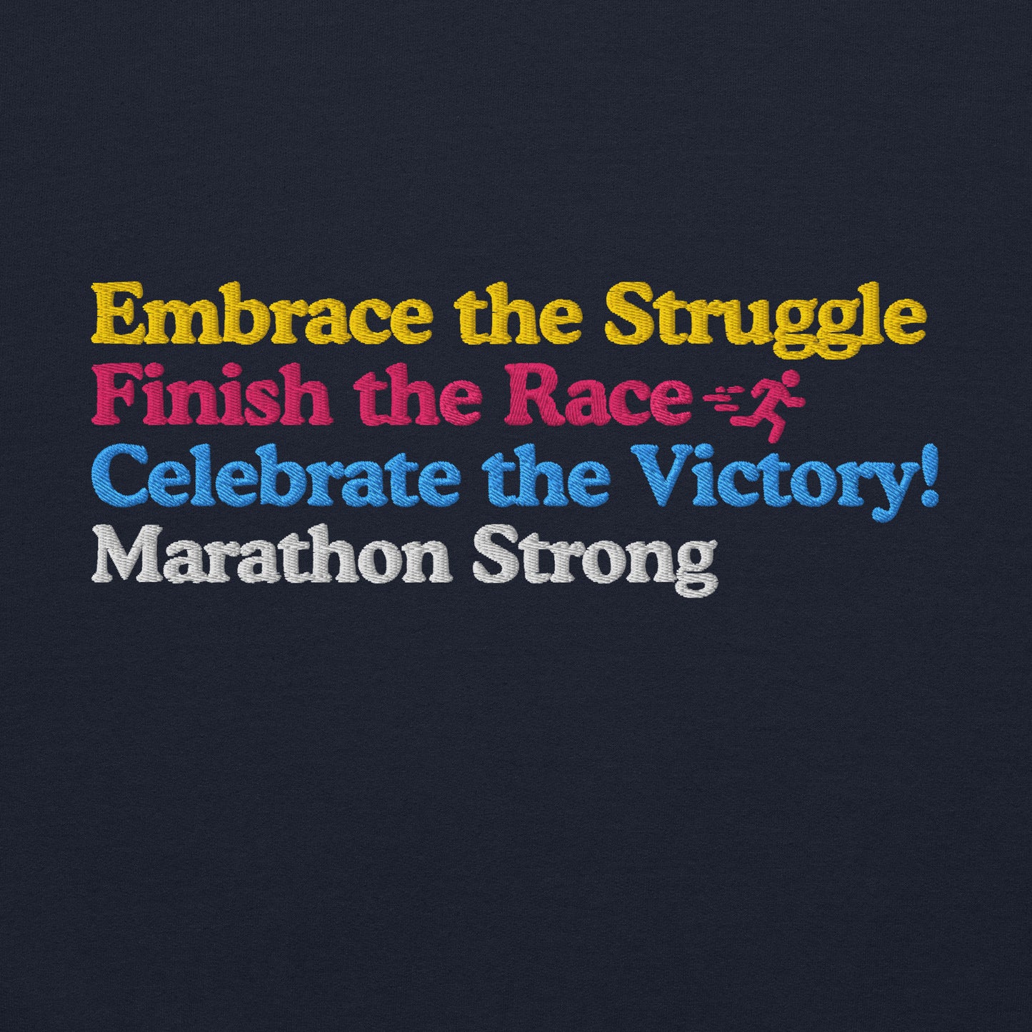 Celebrate the Victory of a Marathon Hoodie