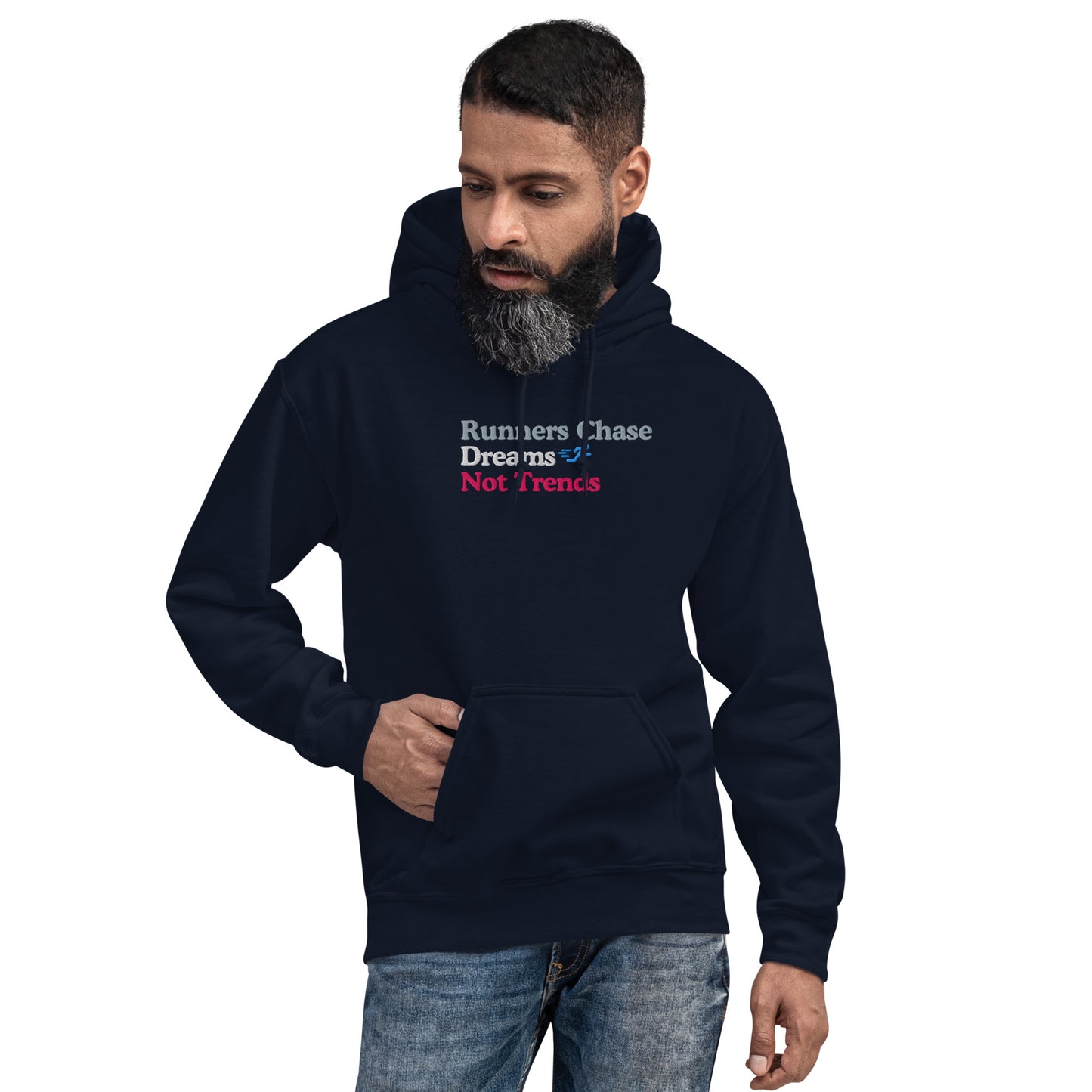 Runners Chase Dreams Not Trends Hoodie