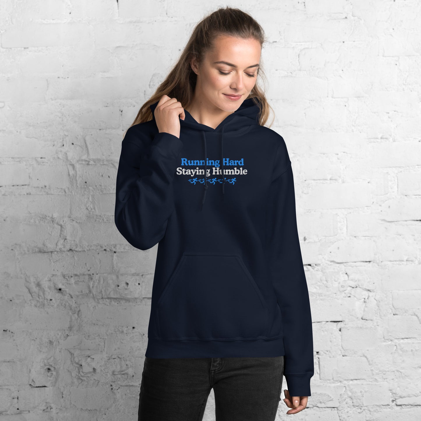 Running Hard, Staying Humble Hoodie