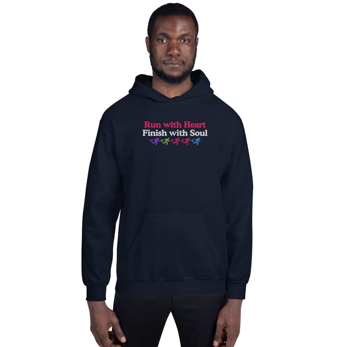 Run with Heart, Finish with Soul Hoodie