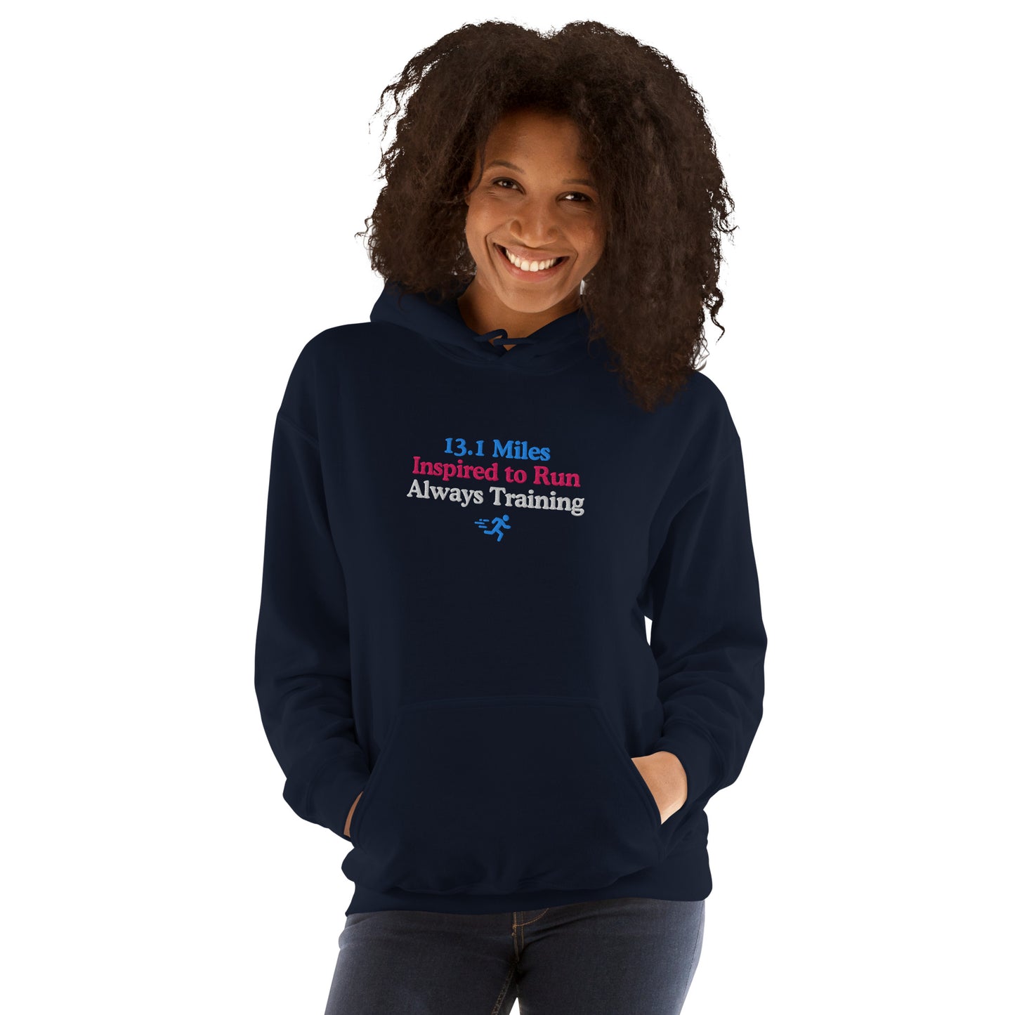 13.1 Miles Inspired to Run, Always Training Hoodie