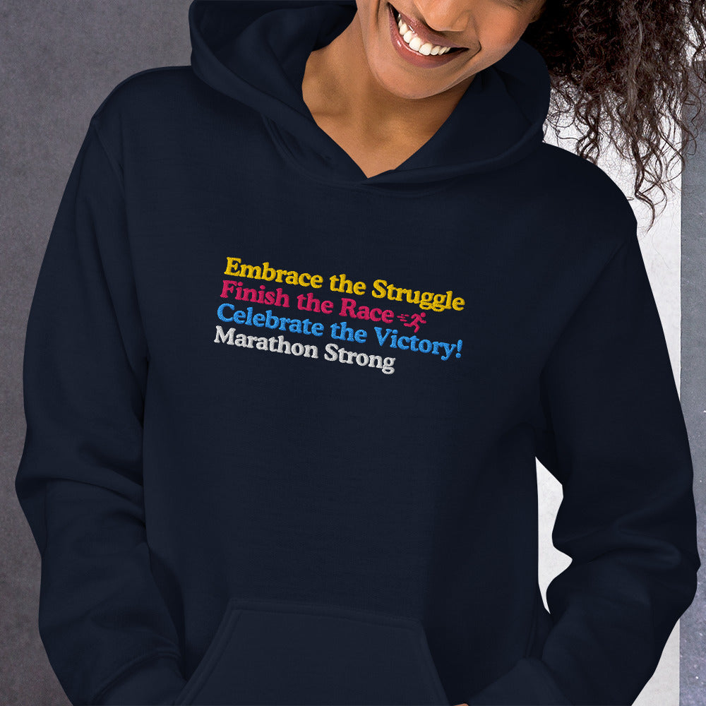Celebrate the Victory of a Marathon Hoodie