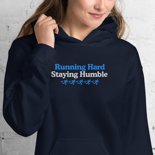 Running Hard, Staying Humble Hoodie