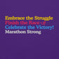Celebrate the Victory of a Marathon Hoodie
