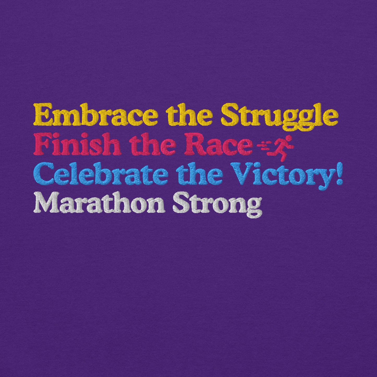 Celebrate the Victory of a Marathon Hoodie