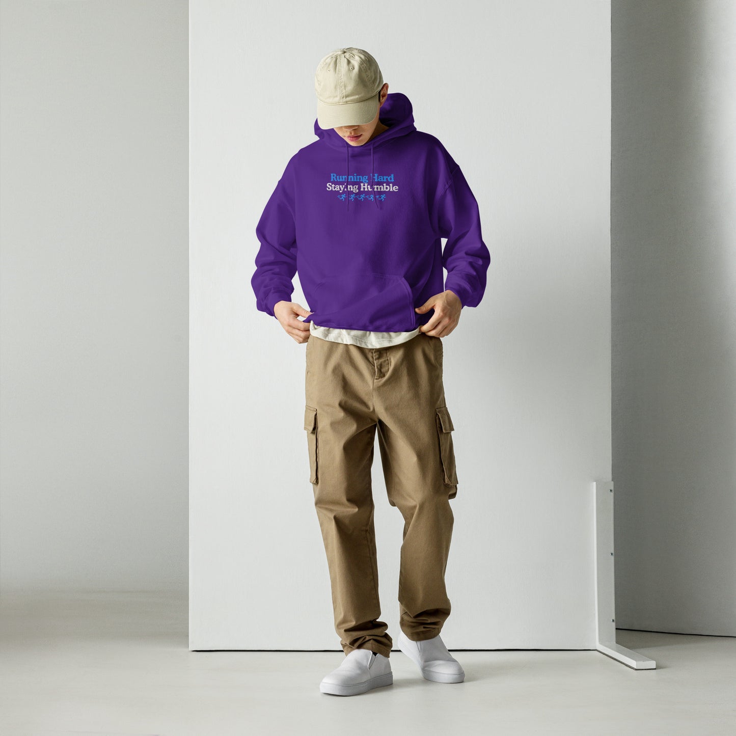 Running Hard, Staying Humble Hoodie