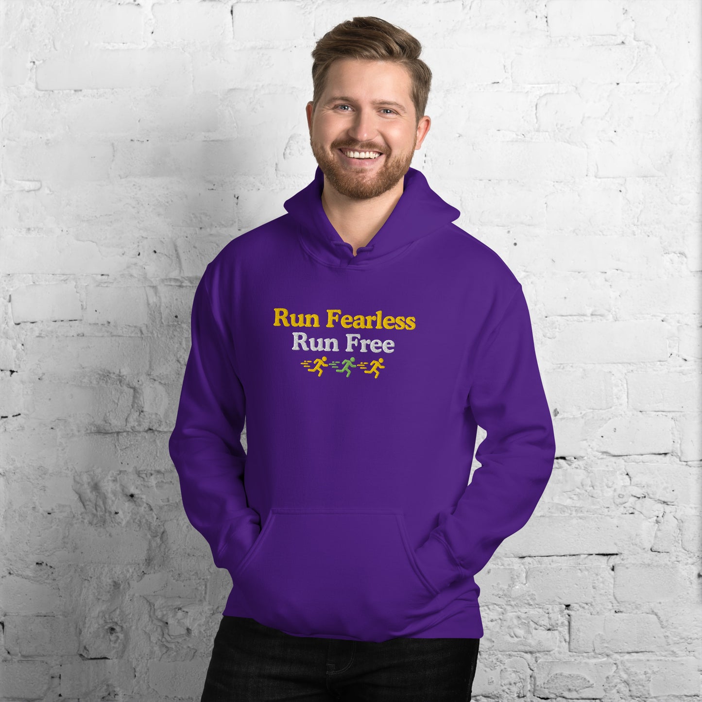 Run Fearless, Run Free Hoodie