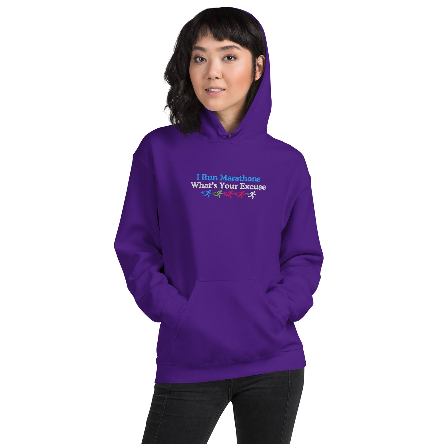 I Run Marathons, What's Your Excuse Hoodie