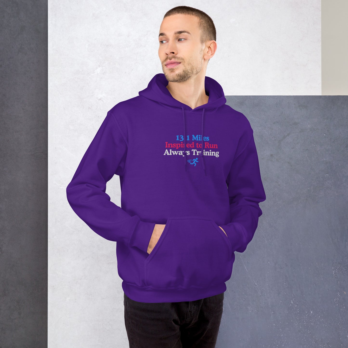 13.1 Miles Inspired to Run, Always Training Hoodie