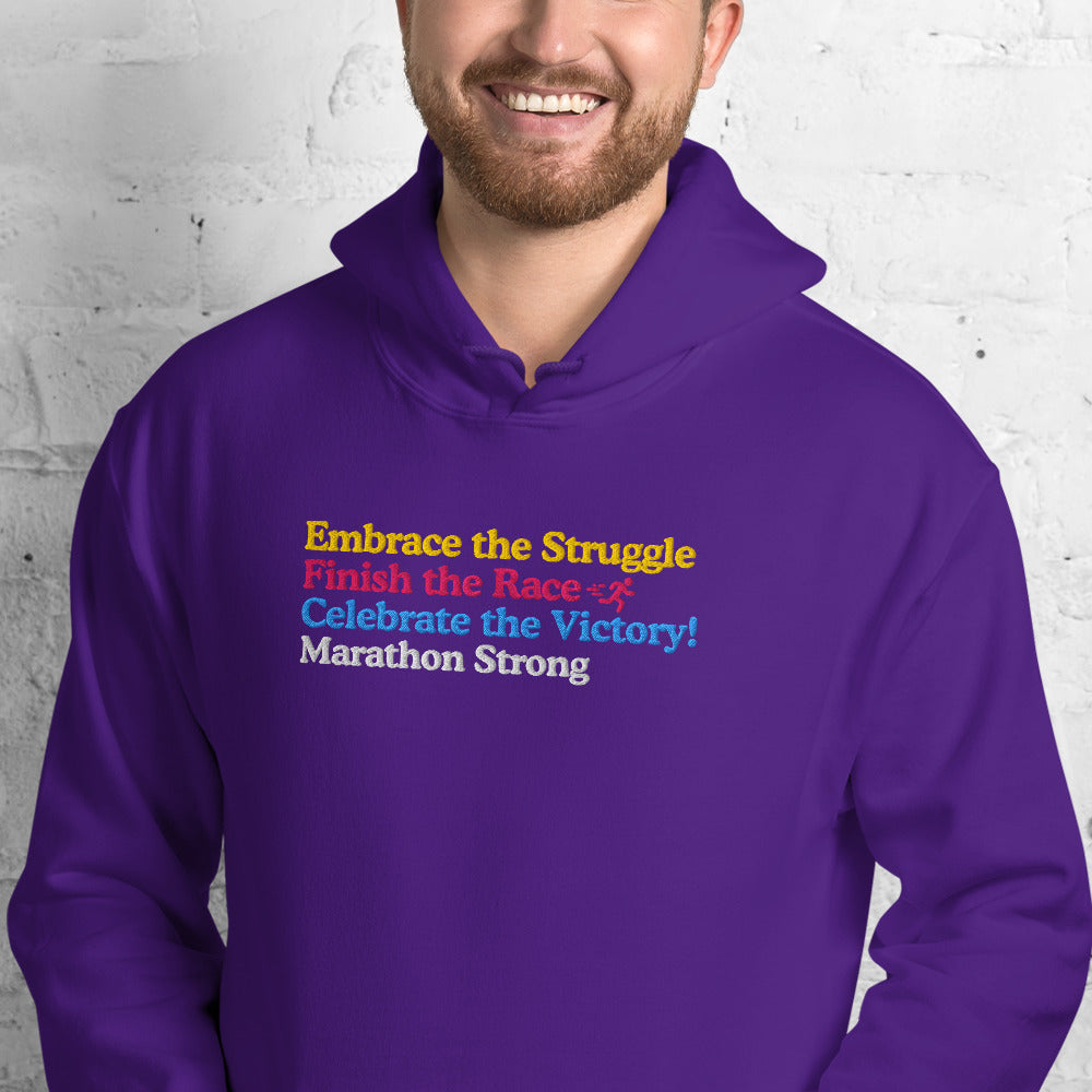 Celebrate the Victory of a Marathon Hoodie