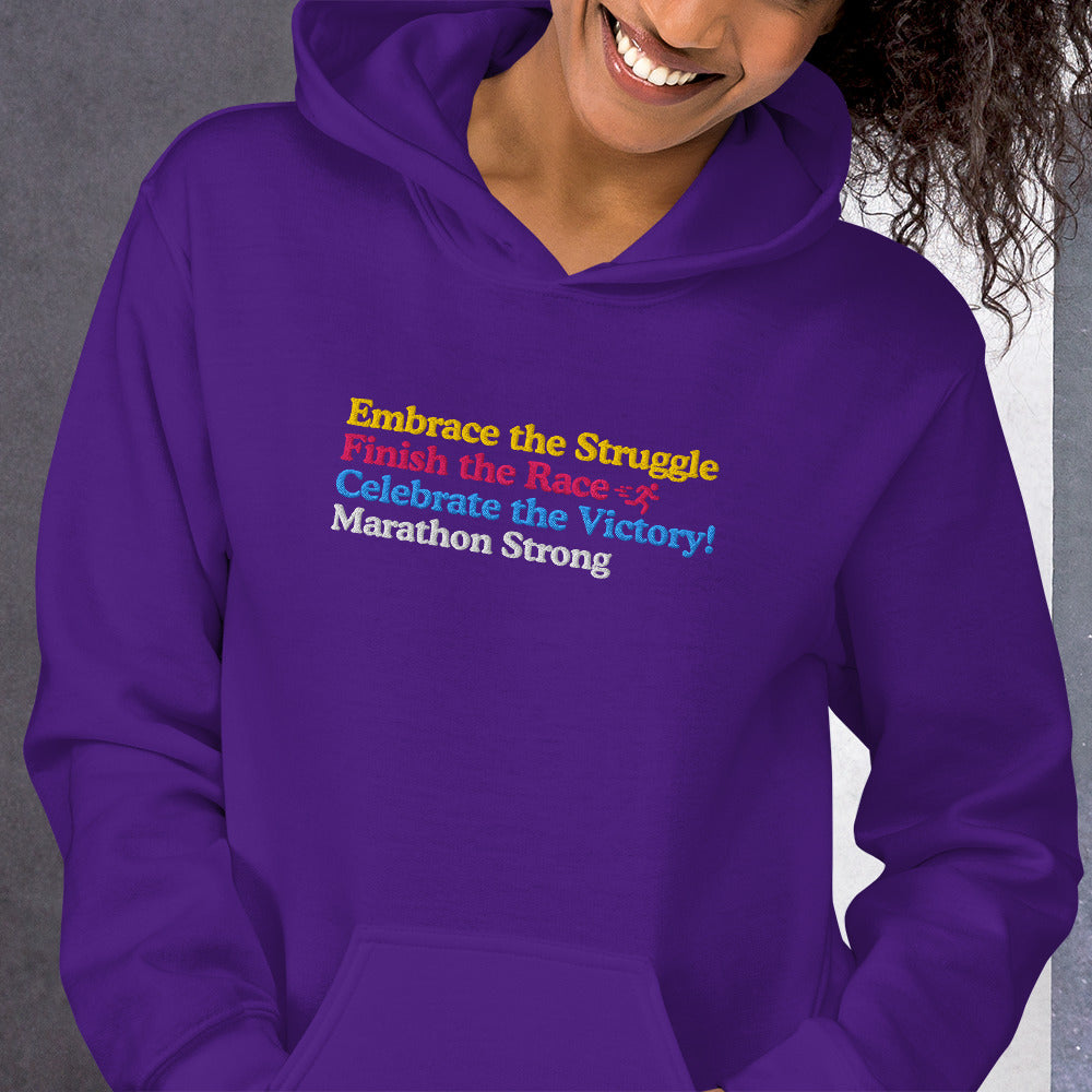 Celebrate the Victory of a Marathon Hoodie