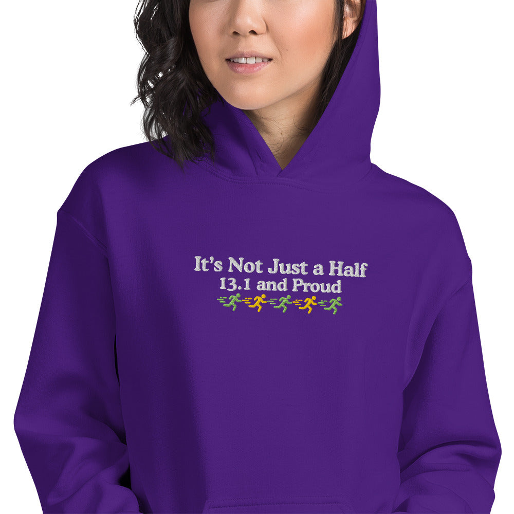It's Not Just a Half, 13.1 and Proud Hoodie