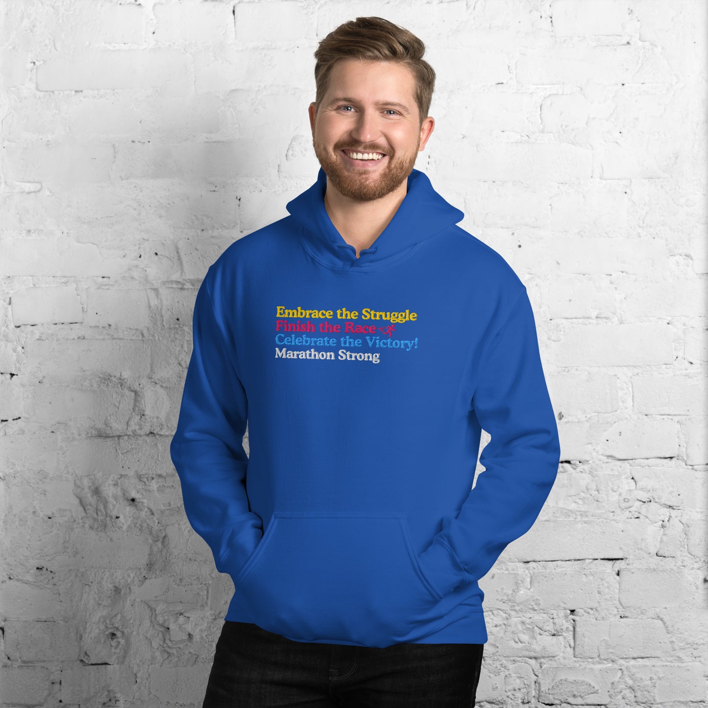 Celebrate the Victory of a Marathon Hoodie