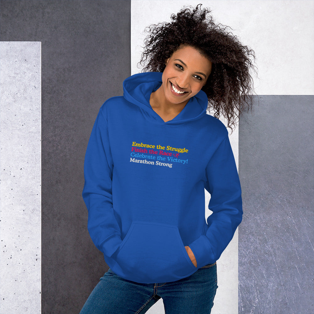 Celebrate the Victory of a Marathon Hoodie