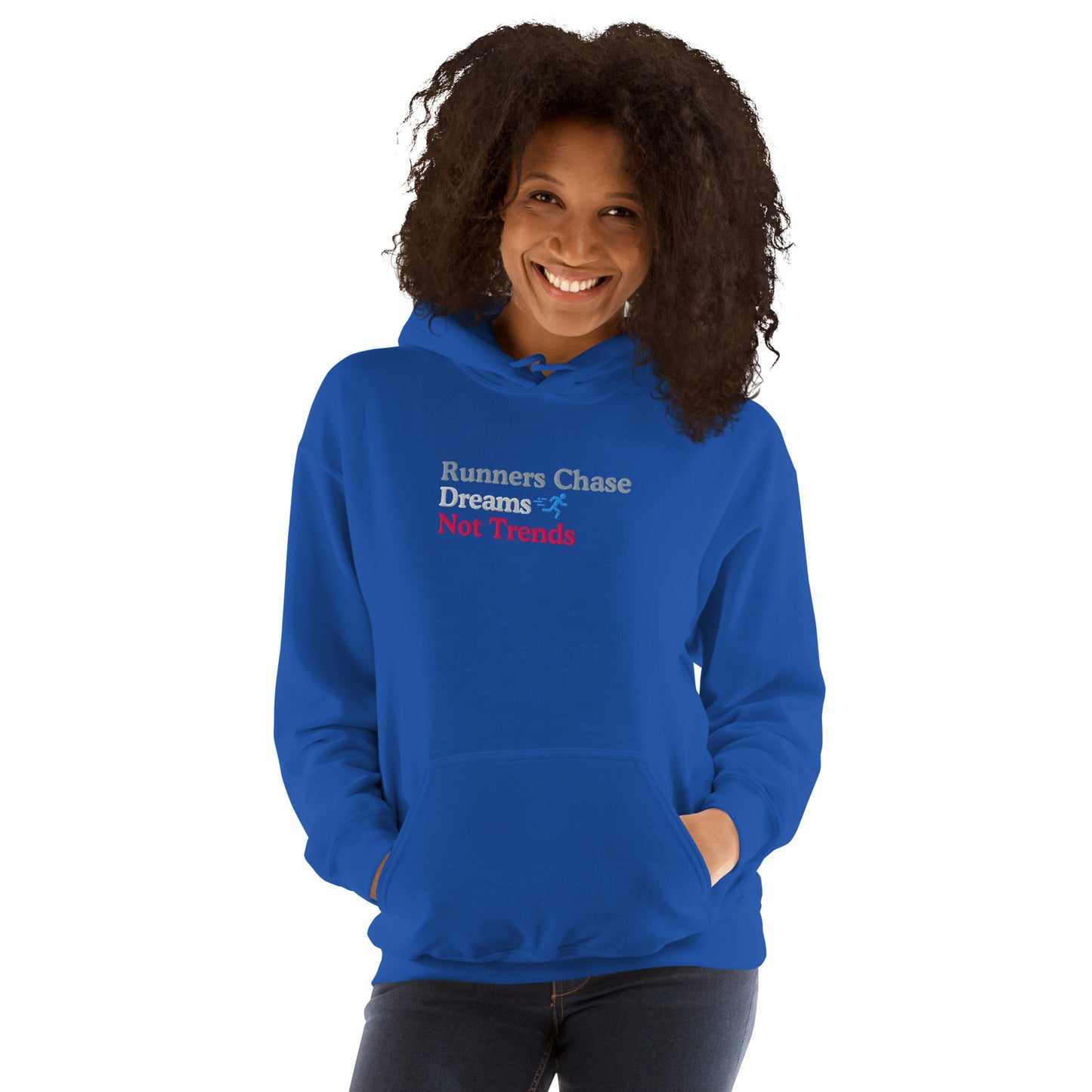 Runners Chase Dreams Not Trends Hoodie