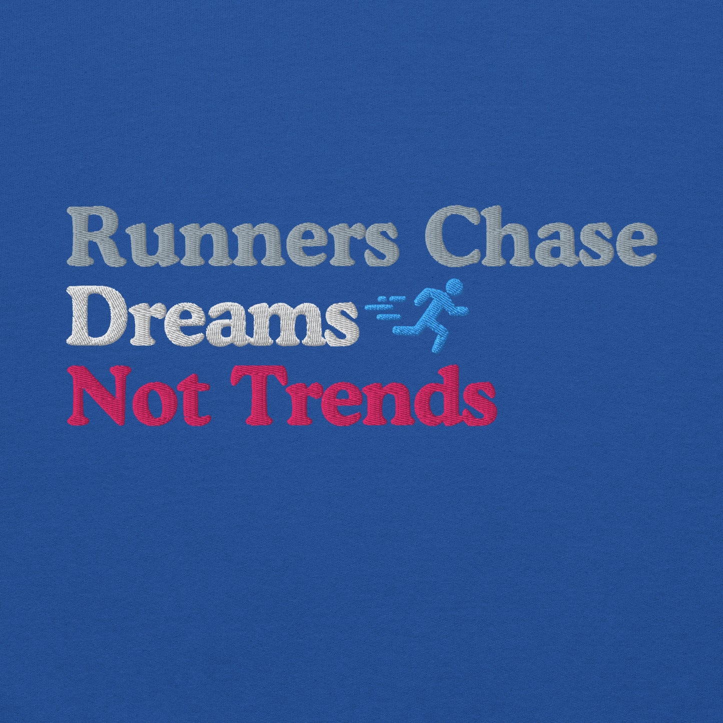 Runners Chase Dreams Not Trends Hoodie