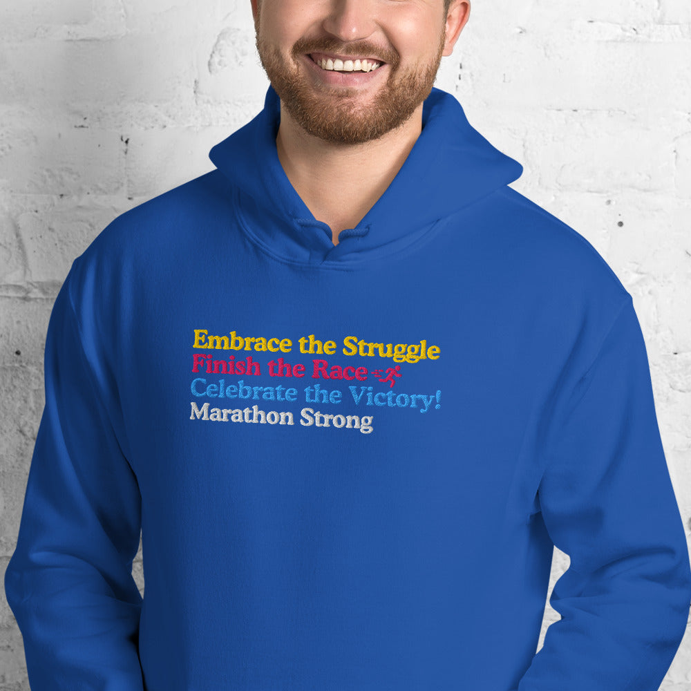 Celebrate the Victory of a Marathon Hoodie