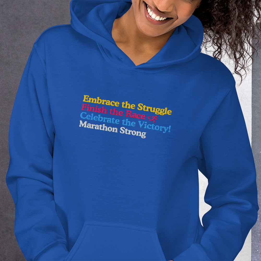 Celebrate the Victory of a Marathon Hoodie